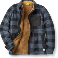 Passenger - Firelight Sherpa Lined Overshirt - Winterjacke