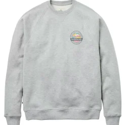 Passenger Alltagsbekleidung|Pullover & Hoodies-- Odyssey Organic Cotton Sweater - Pullover Mid Grey Marl