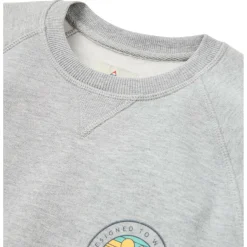 Passenger Alltagsbekleidung|Pullover & Hoodies-- Odyssey Organic Cotton Sweater - Pullover Mid Grey Marl