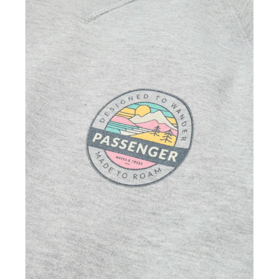 Passenger Alltagsbekleidung|Pullover & Hoodies-- Odyssey Organic Cotton Sweater - Pullover Mid Grey Marl
