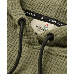 Passenger - Point Grid Recyced Feece Hoodie - Hoodie