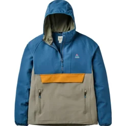 Passenger - Roamer Recycled Softshell Jacket - Winterjacke Dark Denim / Dusty Olive Hot
