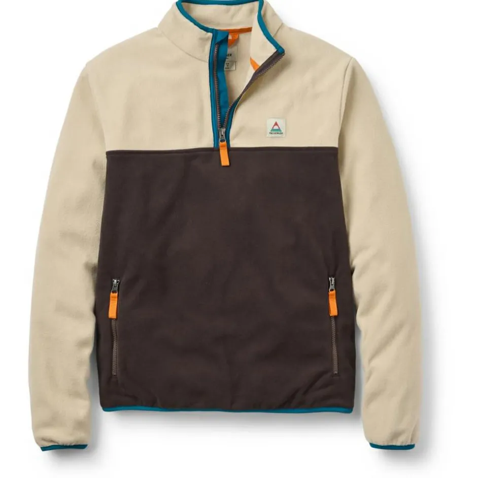 Passenger Wanderbekleidung|Pullover & Hoodies-- Set Off Recycled Polar 1/4 Zip Fleece - Fleecejacke
