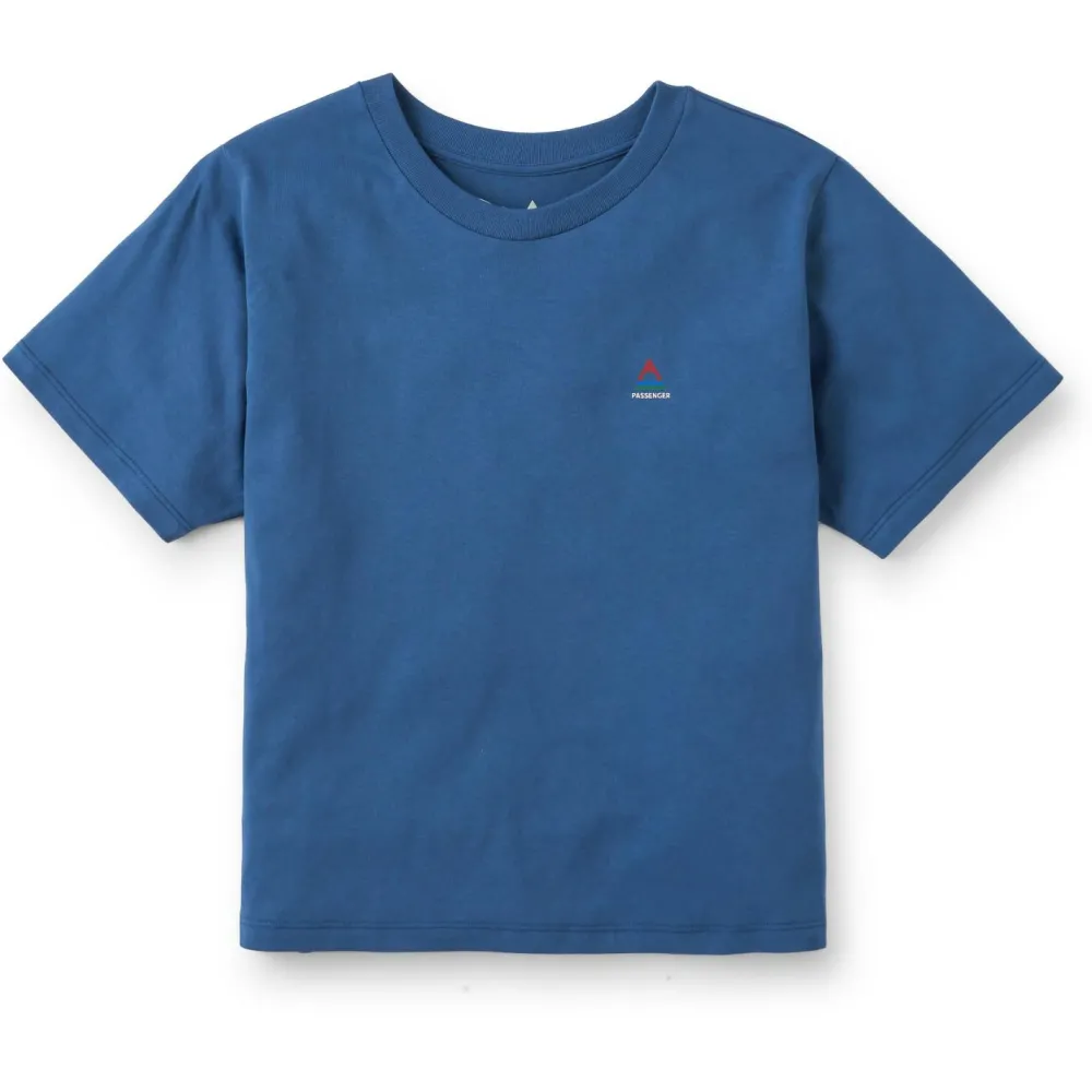 - Woen' Caic Recyced Cotton T-hirt - T-hirt < Passenger