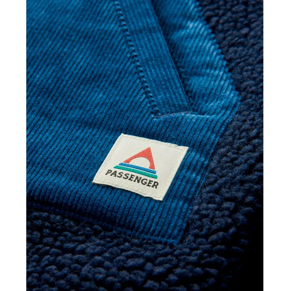 Passenger Alltagsbekleidung|Jacken-- Women's Clover Recycled Cotton-Lined Sherpa Fleece - Fleecejacke