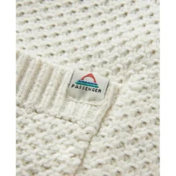 Passenger - Women's Cove FZ Organic Cotton Knitted Hoodie - Hoodie Off White Online