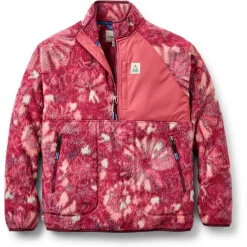 Passenger - Women's Home 1/4 Zip Recycled Sherpa Fleece - Fleecepullover Frost Fig Sale