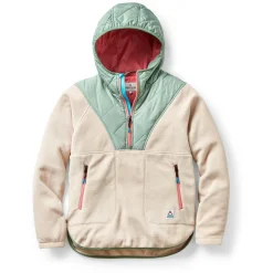 Passenger Alltagsbekleidung|Pullover & Hoodies-- Women's Juana Recycled Polar Hooded Fleece - Fleecepullover Oatmeal