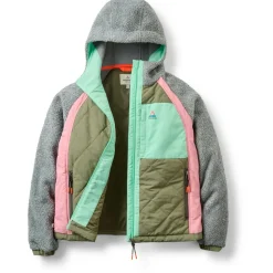 Passenger - Women's Lara Quilted Jacket - Freizeitjacke Grey Marl / Dusty Olive Clearance