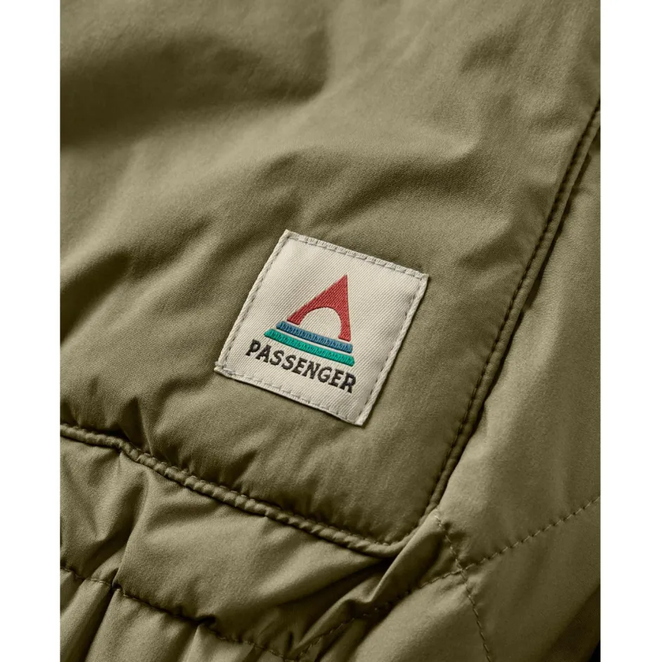 Passenger Freizeitjacken|Alltagsbekleidung-- Women's Lucia Sherpa Lined Bomber Jacket - Freizeitjacke Dusty Olive