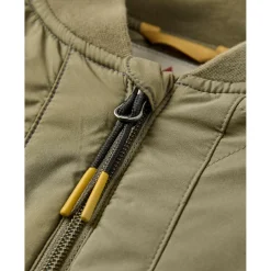 Passenger Freizeitjacken|Alltagsbekleidung-- Women's Lucia Sherpa Lined Bomber Jacket - Freizeitjacke Dusty Olive