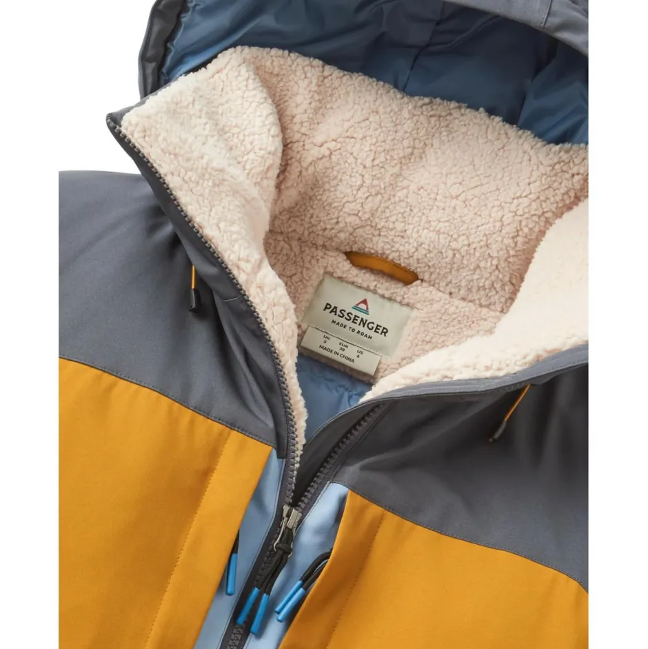 Passenger Jacken|Alltagsbekleidung-- Women's Lumi Colour Block Parka - Parka Golden Brown