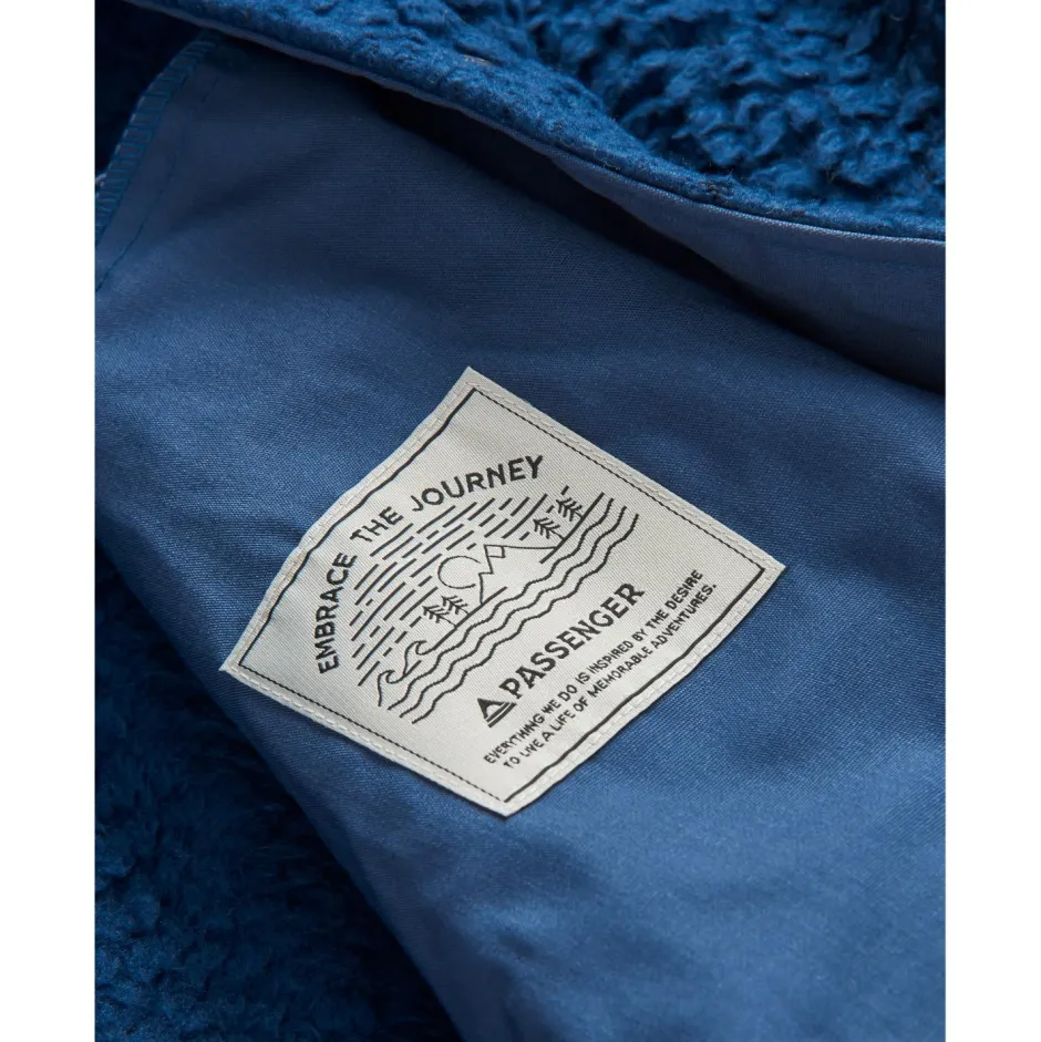 Passenger Alltagsbekleidung|Jacken-- Women's Rappel Recycled Sherpa Oversized Shirt - Fleecejacke