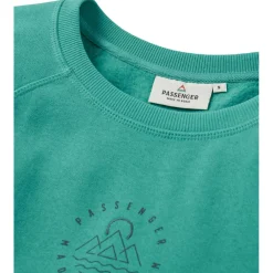 - Woen' Reote Recyced Cotton weathirt - ongeeve < Passenger