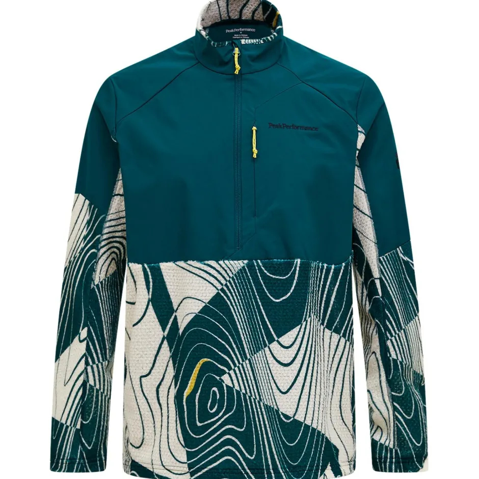 Peak Performance - Aop Freeight Apha Haf Zip - Feecejacke