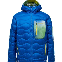 Peak Performance Daunenjacken|Jacken-- Aop Helium Utility Down Jacket - Daunenjacke True Blue