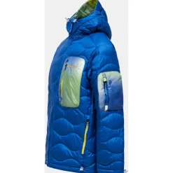 Peak Performance Daunenjacken|Jacken-- Aop Helium Utility Down Jacket - Daunenjacke True Blue