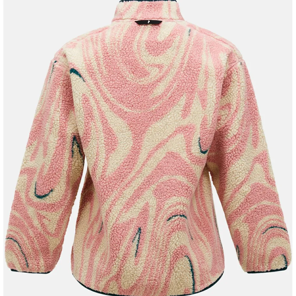 Peak Performance - Women's Graphic Pile Jacket - Fleecejacke Topo Swirl Outlet