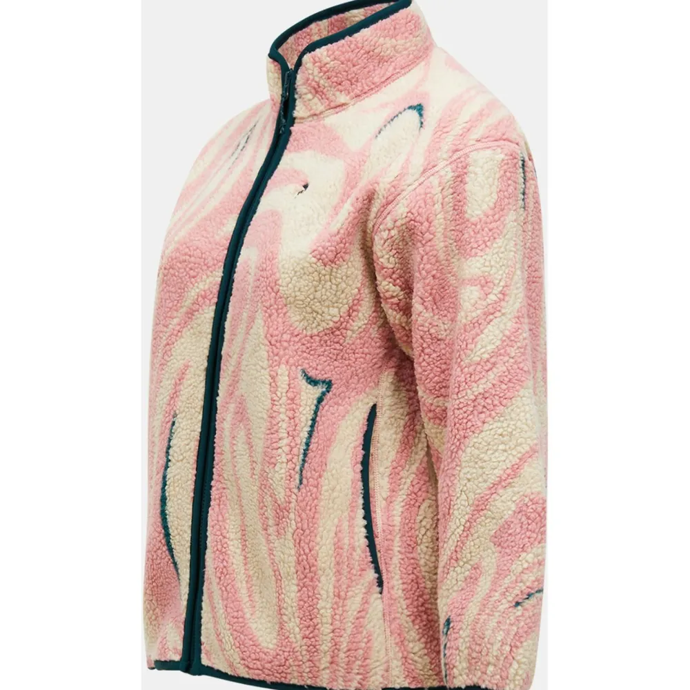 Peak Performance - Women's Graphic Pile Jacket - Fleecejacke Topo Swirl Outlet