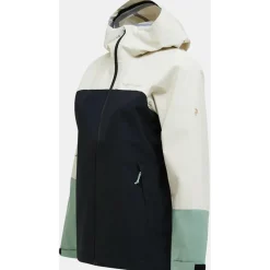 Peak Performance Trekkingbekleidung|Wanderbekleidung-- Women's Trail Hipe Shell Jacket - Regenjacke Sand Fog