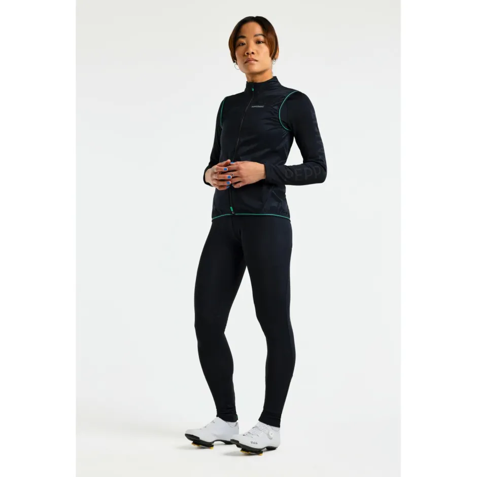 PEPPERMINT Fahrradbekleidung|Fahrradwesten-- Women's Gilet - Fahrradweste Black