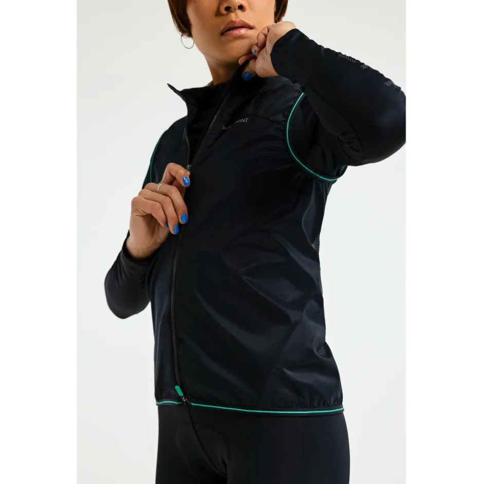 PEPPERMINT Fahrradbekleidung|Fahrradwesten-- Women's Gilet - Fahrradweste Black