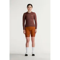 - Woen' ignature ong eeve Jerey - Radtrikot < PEPPERMINT
