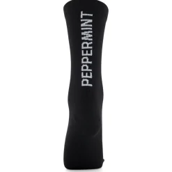 PEPPERMINT - Women's Solid Knitted Socks - Radsocken Black Sale