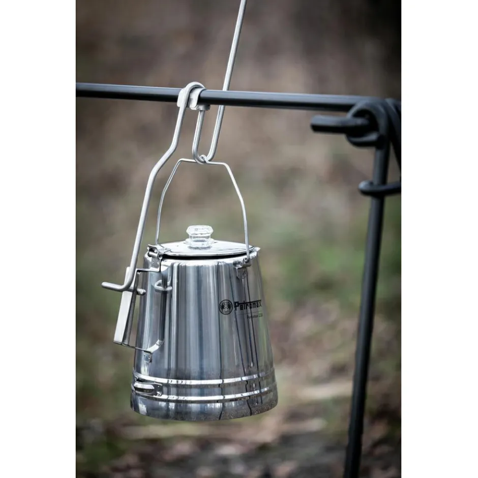 Petromax Outdoor-Küche|Töpfe & Geschirr-- Perkolator Perkomax Edelstahl