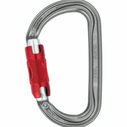 Petzl - Am'D Twist-Lock - Verschlusskarabiner Grey New