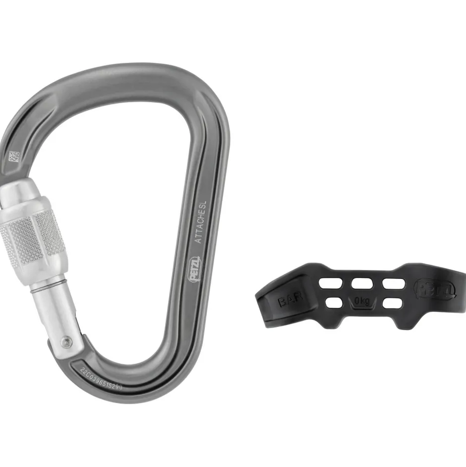 Petzl Karabiner & Express-Sets|Hms-Karabiner-- Attache Bar - HMS-Karabiner Grey
