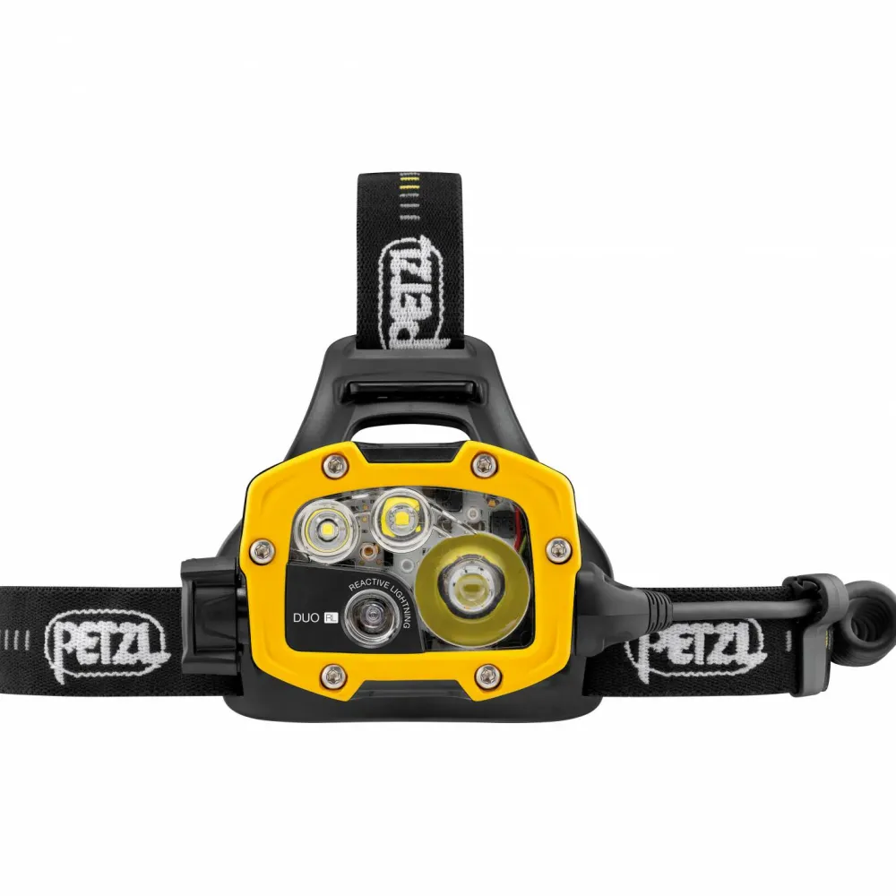 Petzl - Duo RL - Stirnlampe Black / Yellow Discount