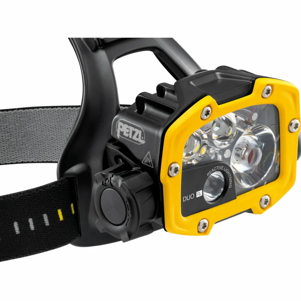 Petzl - Duo RL - Stirnlampe Black / Yellow Discount