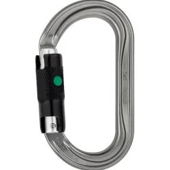 Petzl Karabiner & Express-Sets-- OK Ball-Lock - Verschlusskarabiner Aluminium / Black
