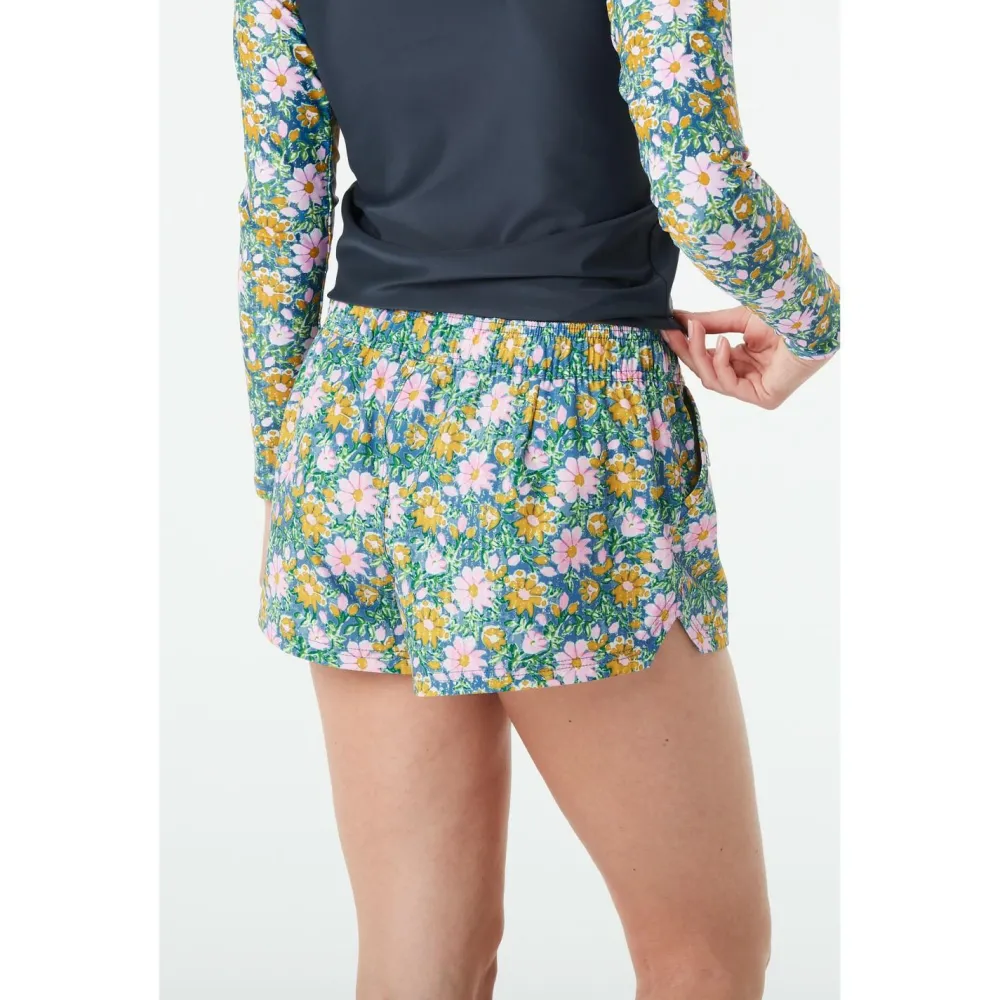 - Woen' Napkey Printed Boardhort - Boardhort < Picture