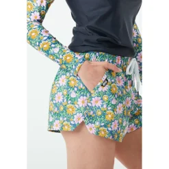 - Woen' Napkey Printed Boardhort - Boardhort < Picture