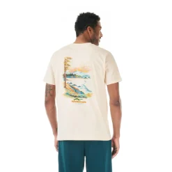 Picture - D&S Tofino Tee - T-Shirt Natural White Sale