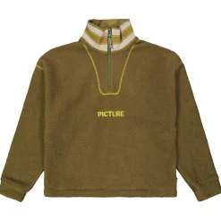 Picture - Women's Cylla Crop 1/4 Fleece - Fleecepullover Best