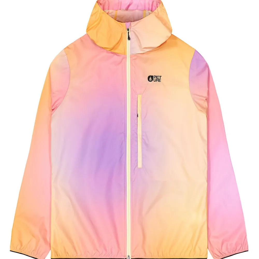 Picture - Women's Scale Printed Jacket - Windjacke Gradient Print Hot