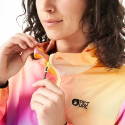 Picture - Women's Scale Printed Jacket - Windjacke Gradient Print Hot
