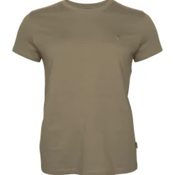 Pinewood - Women's T-Shirt 3-Pack - T-Shirt Green / Heather Brown / Khaki Online
