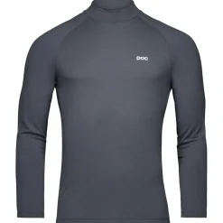 POC Fahrradbekleidung|Radunterwäsche-- Layer Merino Mock Neck Jersey - Radunterhemd Sylvanite Grey