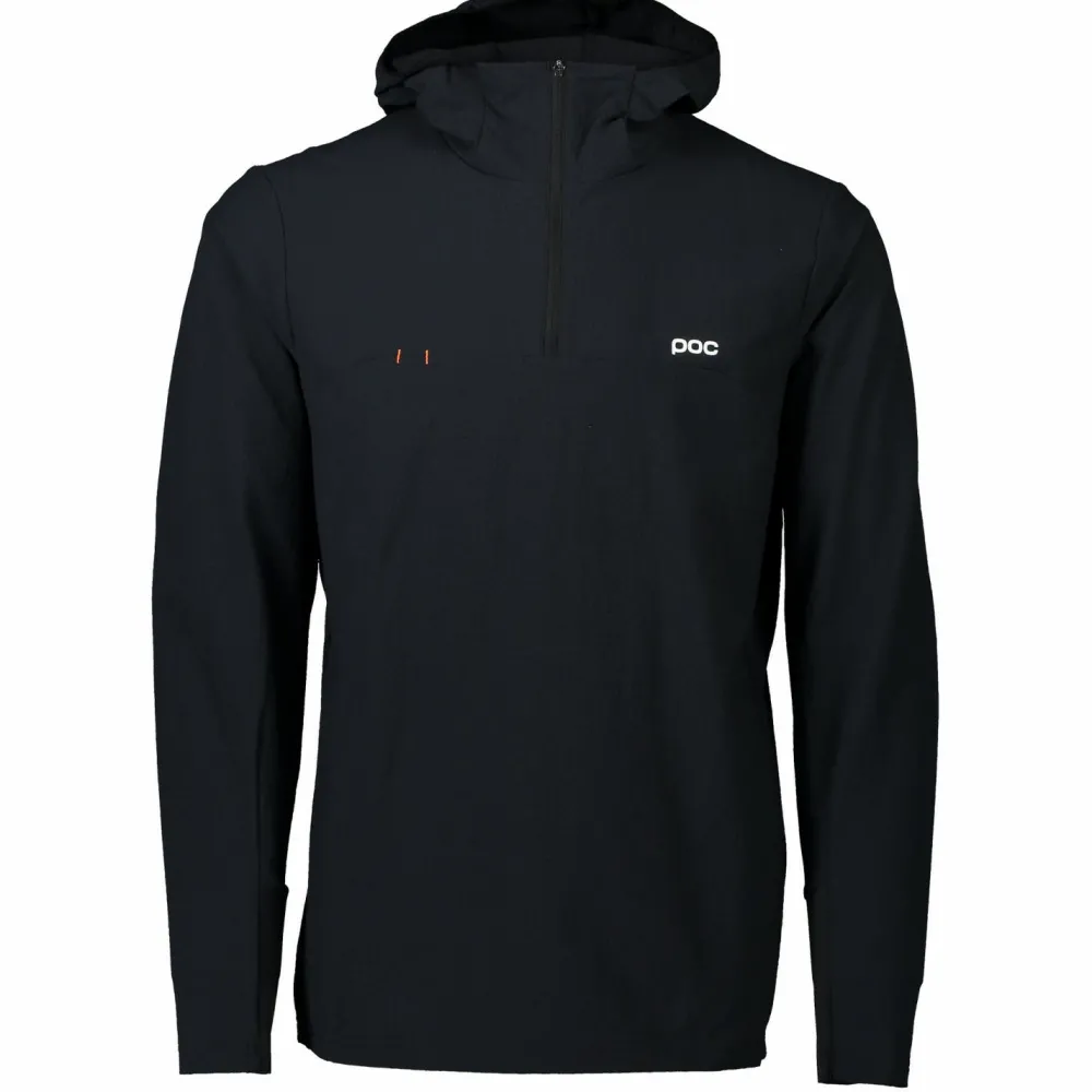 POC - Mantle Thermal Hoodie - Fahrradjacke Uranium Black New