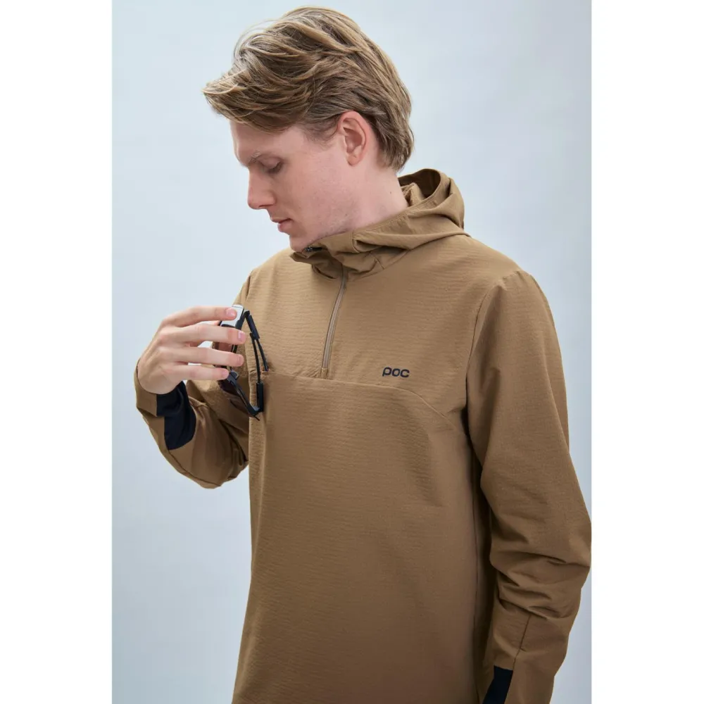 POC - Mantle Thermal Hoodie - Fahrradjacke Uranium Black New