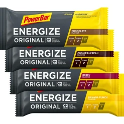 PowerBar - Energize 3+1 Multipack Choco/Cookies/Berry/Banana - Energieriegel Hot