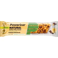 PowerBar Riegel|Outdoor Lebensmittel-- Natural Protein (Vegan) Banana Chocolate - Recoveryriegel