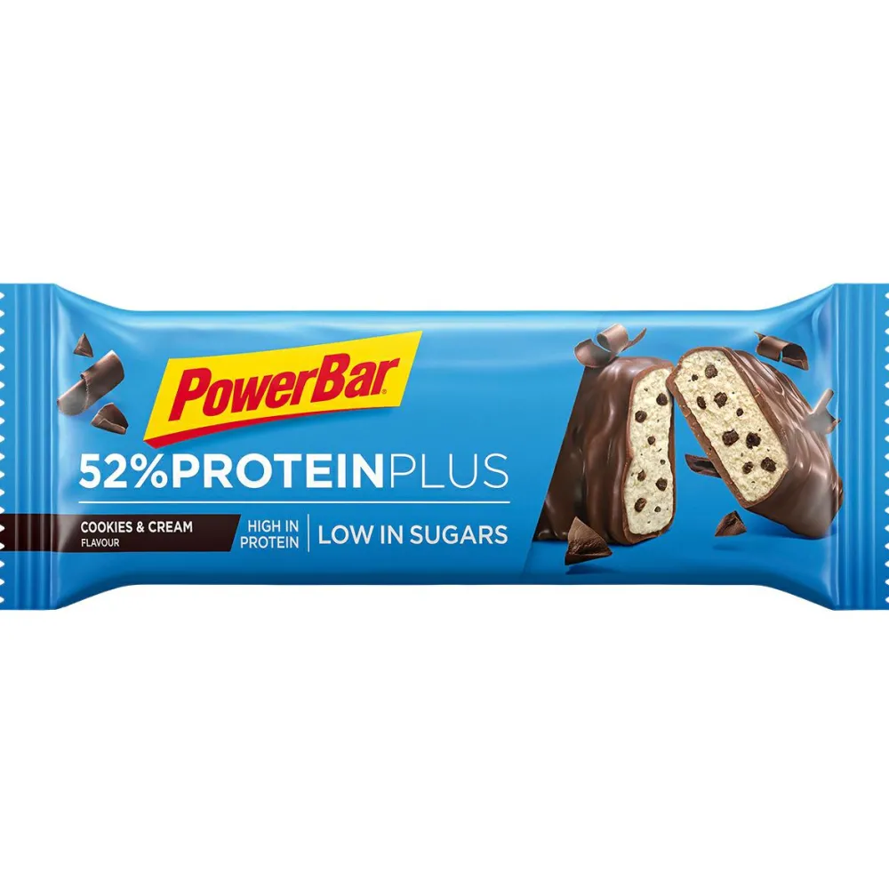 - ProteinPlus 52% Cookies & Cream - Recoveryriegel < PowerBar