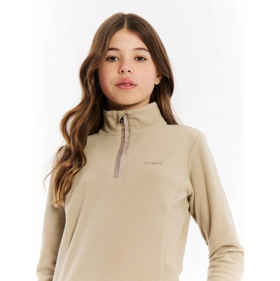 Protest Skibekleidung|Skipullover-- Kid's PRTRemutey 1/4 Zip Active Top - Fleecepullover