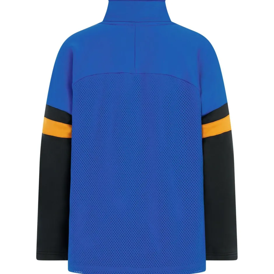 Protest Skibekleidung|Skipullover-- Kid's PRTRuben Jr 1/4 Zip Active Top - Fleecepullover Vibrant Blue