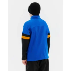 Protest Skibekleidung|Skipullover-- Kid's PRTRuben Jr 1/4 Zip Active Top - Fleecepullover Vibrant Blue